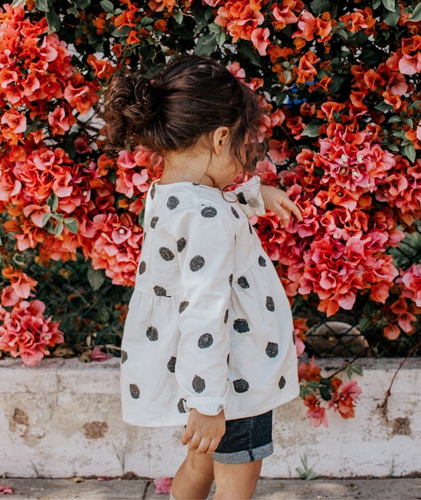 Girls Floral Summer Dress